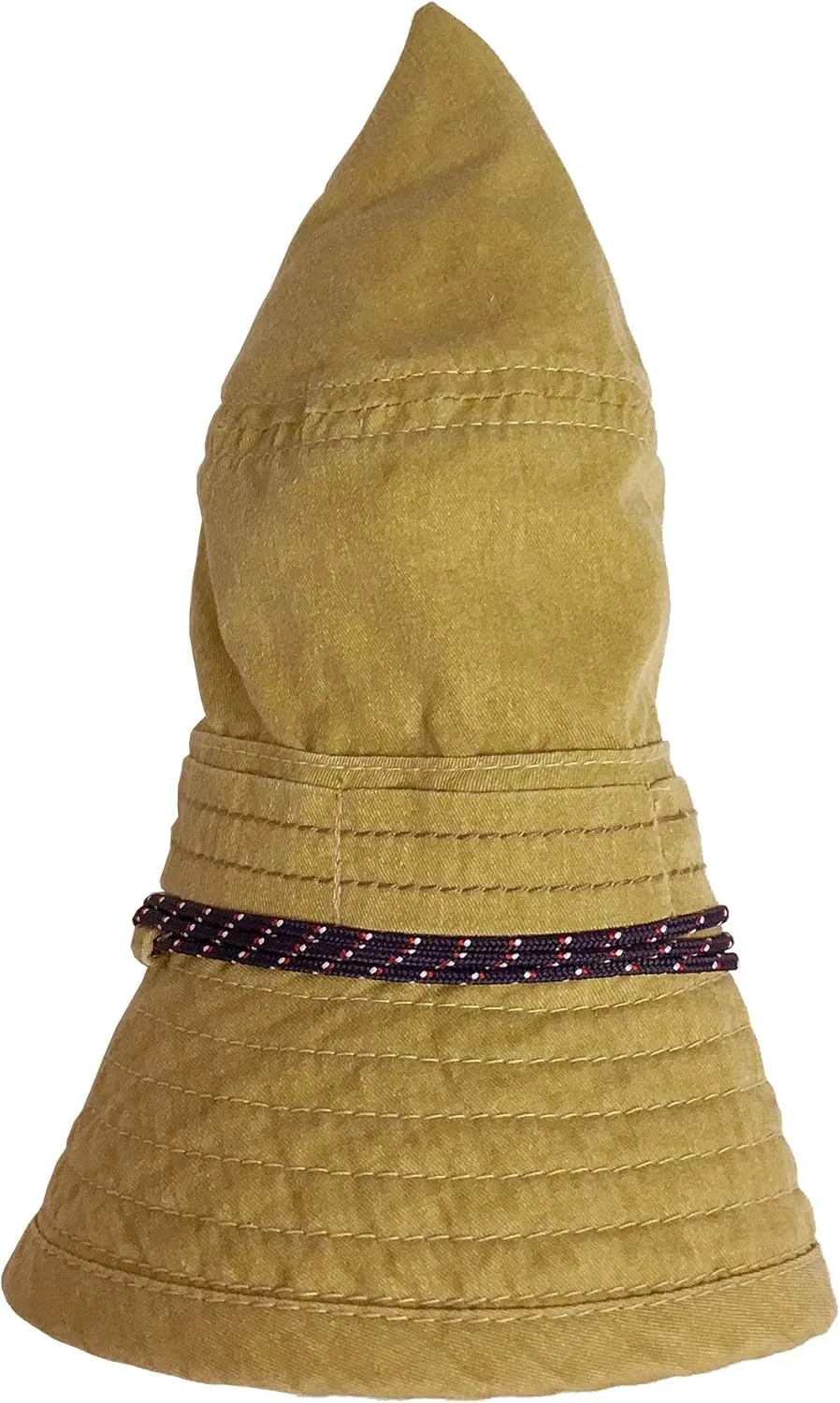 Broner Canyon Soft Cotton Bucket Hat with Multi-Colored Chin Cord