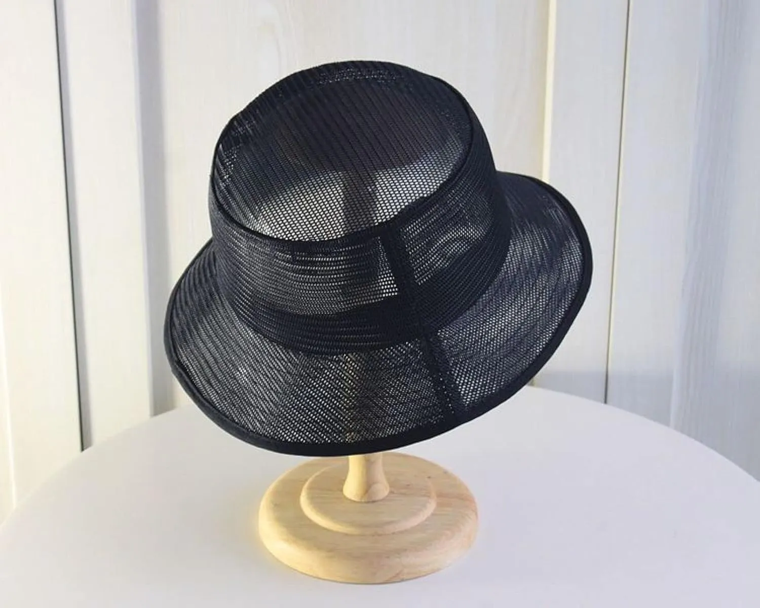 Bucket Hat Big Size Mesh Fisherman Hats for Men Big Brim Hat Men's Cap Mesh Hat Breathable Sunshade Summer Bucket H
