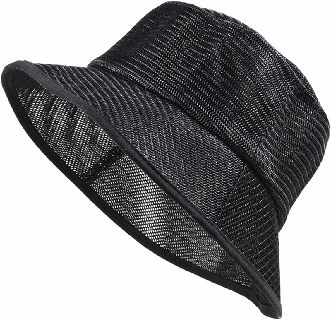 Bucket Hat Full Mesh Oversize Panama Hat Cap Big Head Man Outdoor Fishing Sun Hat Lady Beach Plus Size Bucket Hat 5
