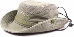 Bucket Hat Men's Cap Summer Mesh Breathable Retro Cotton Bucket Hat Panama Jungle Fishing Hats Dad's Beach Cap Buck