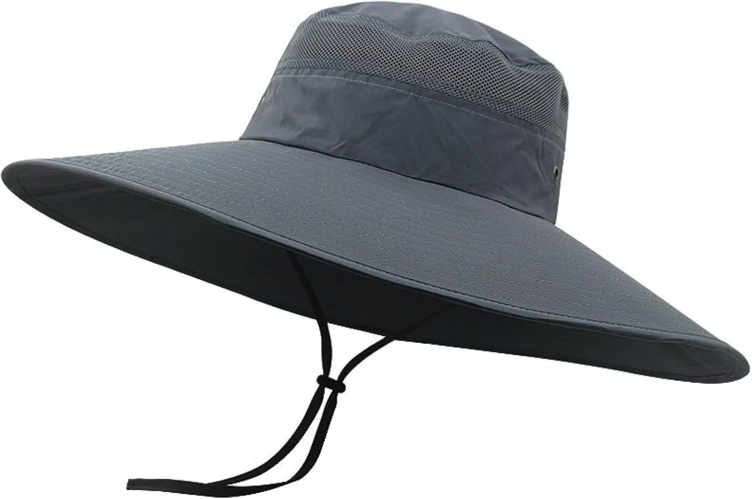 Bucket Hat Oversized Brim Summer Fisherman Hat Quick Drying Mesh Lightweight Breathable Sun Cap Man Big Size Bucket
