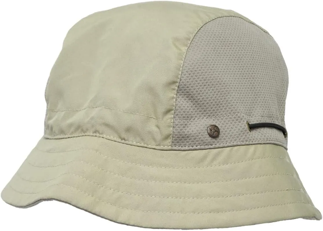BUILTCOOL Adult Mesh Panel Bucket Cap – Boonie Hat for Fishing, Camping, and Kayaking