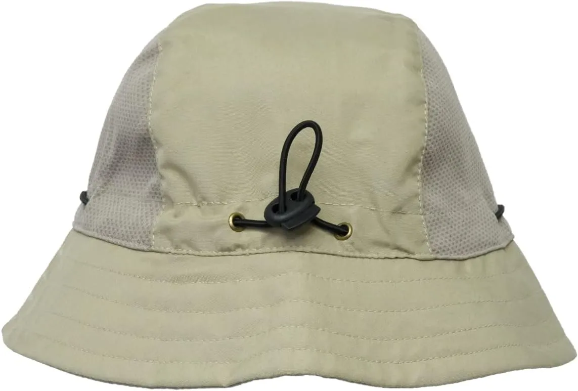 BUILTCOOL Adult Mesh Panel Bucket Cap – Boonie Hat for Fishing, Camping, and Kayaking