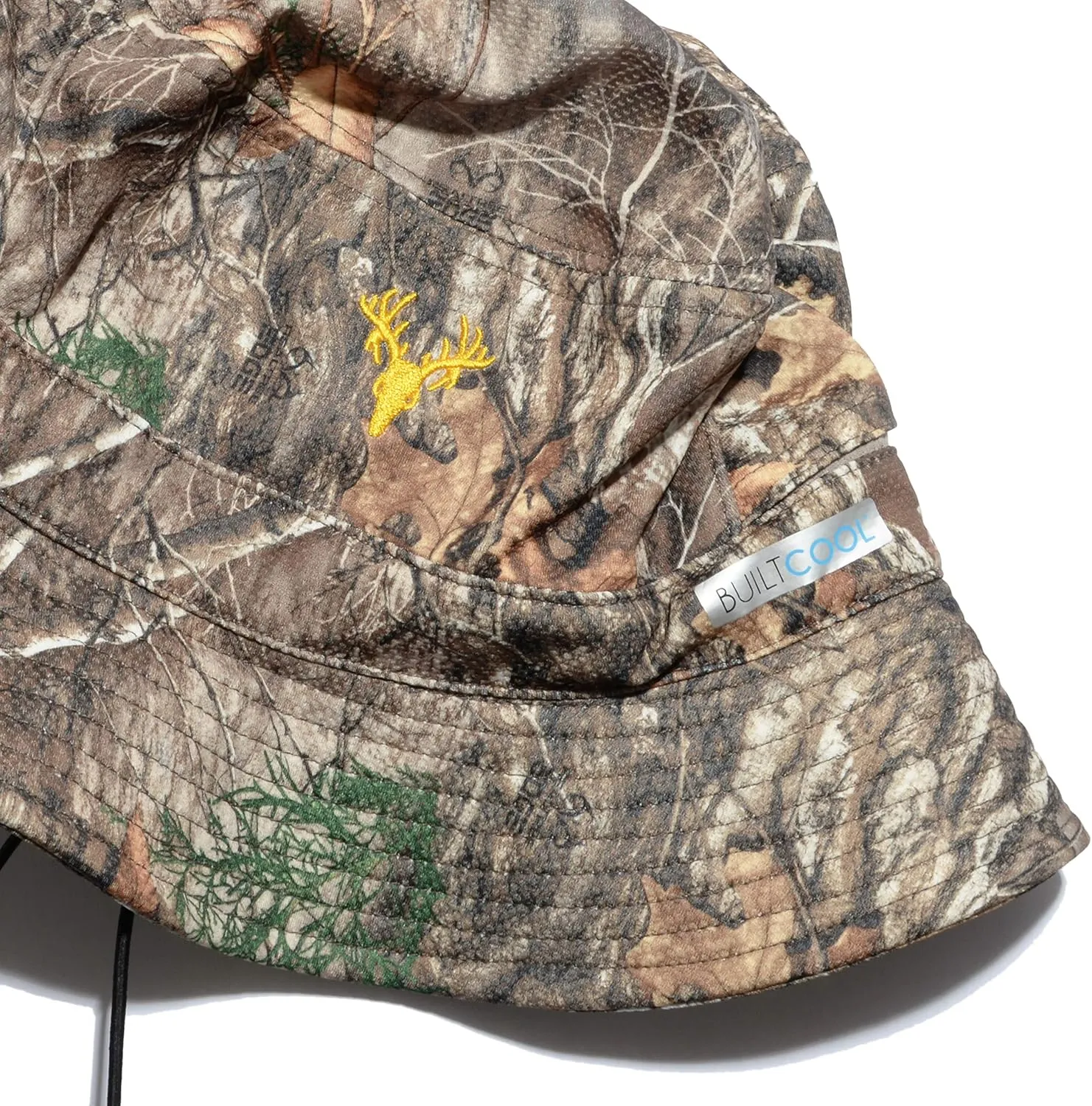 BUILTCOOL Men’s Camo Bucket Hat - Boonie Cap for Fishing, Hunting, Camping, and Kayaking