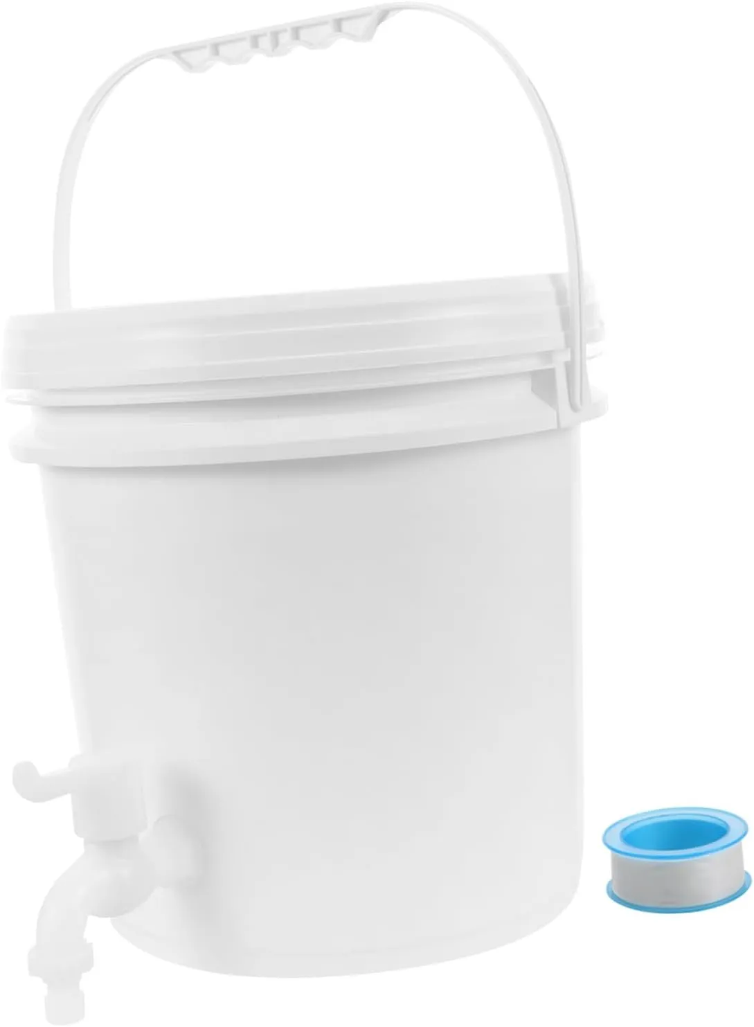 Camping Accessory 10l Large Capacity Water Storage Bucket Collapsible Sink with Faucet Portable Outdoor Water Container