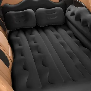 Car Air Mattress for BMW X2 U10 2024 Thickened Durable Car Camping Air Mattress Bed with Air Pump Inflatable Sleeping Mat,A