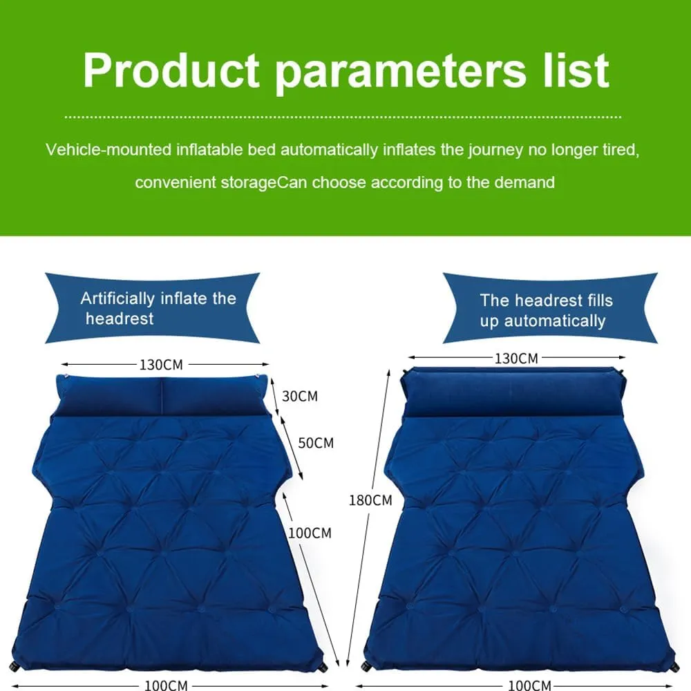 Car Air Mattresses for Lexus RC 2016 2017 2018, Portable Bed Cushion Bedding Camping Hiking Inflatable Pillow Multifunctional Accessories Outdoor,B