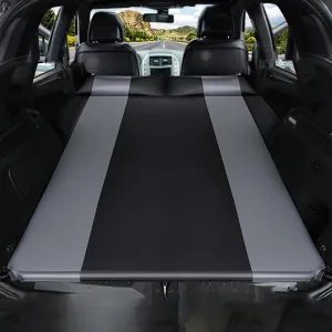 Car Automatic Inflatable Bed for Skoda Yeti 2009 2010 2011 2012 2013, Portable Movable Thickened Trunk Sleeping Bed Outdoor Camping Hiking Air Mattress,Grey