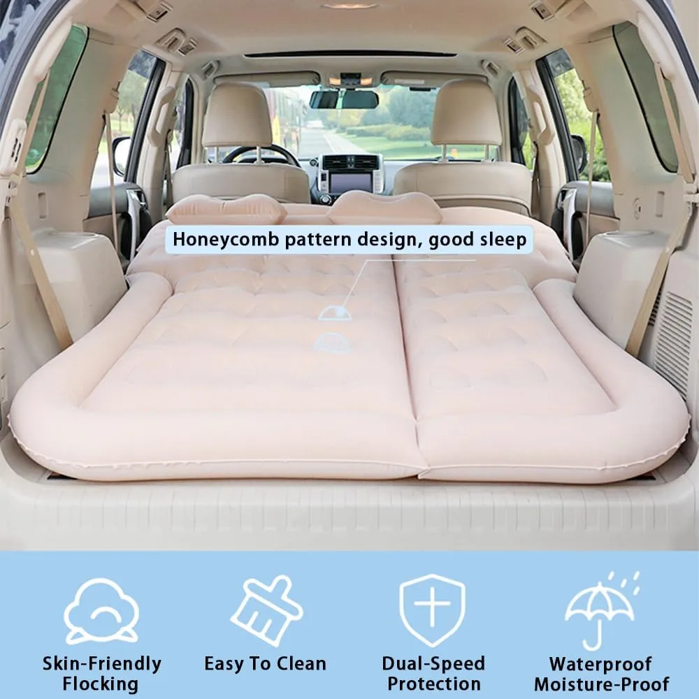 Car Inflatable Air Mattress for Land Rover Defender 8seats 2023 2024 Portable Boot Air Mattress Cushion Outdoor Travel Camping Sleeping Gear Accessories,Black