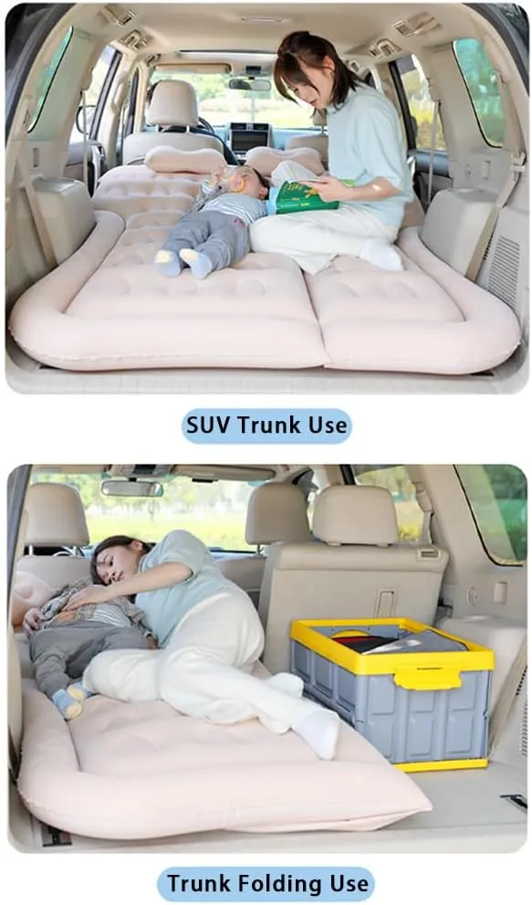 Car Inflatable Air Mattress for Land Rover Defender 8seats 2023 2024 Portable Boot Air Mattress Cushion Outdoor Travel Camping Sleeping Gear Accessories,Black