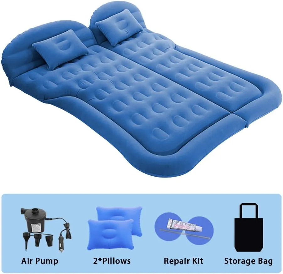Car Inflatable Air Mattress for Land Rover Defender 8seats 2023 2024 Portable Boot Air Mattress Cushion Outdoor Travel Camping Sleeping Gear Accessories,Black