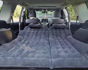 Car Mattress for Toyota 4runner IV 2002-2005 2006 2007 2008 2009, Car Air Mattress Inflatable Bed Portable Foldable with Pillow Thickened and Flocked Car Accessories,Black