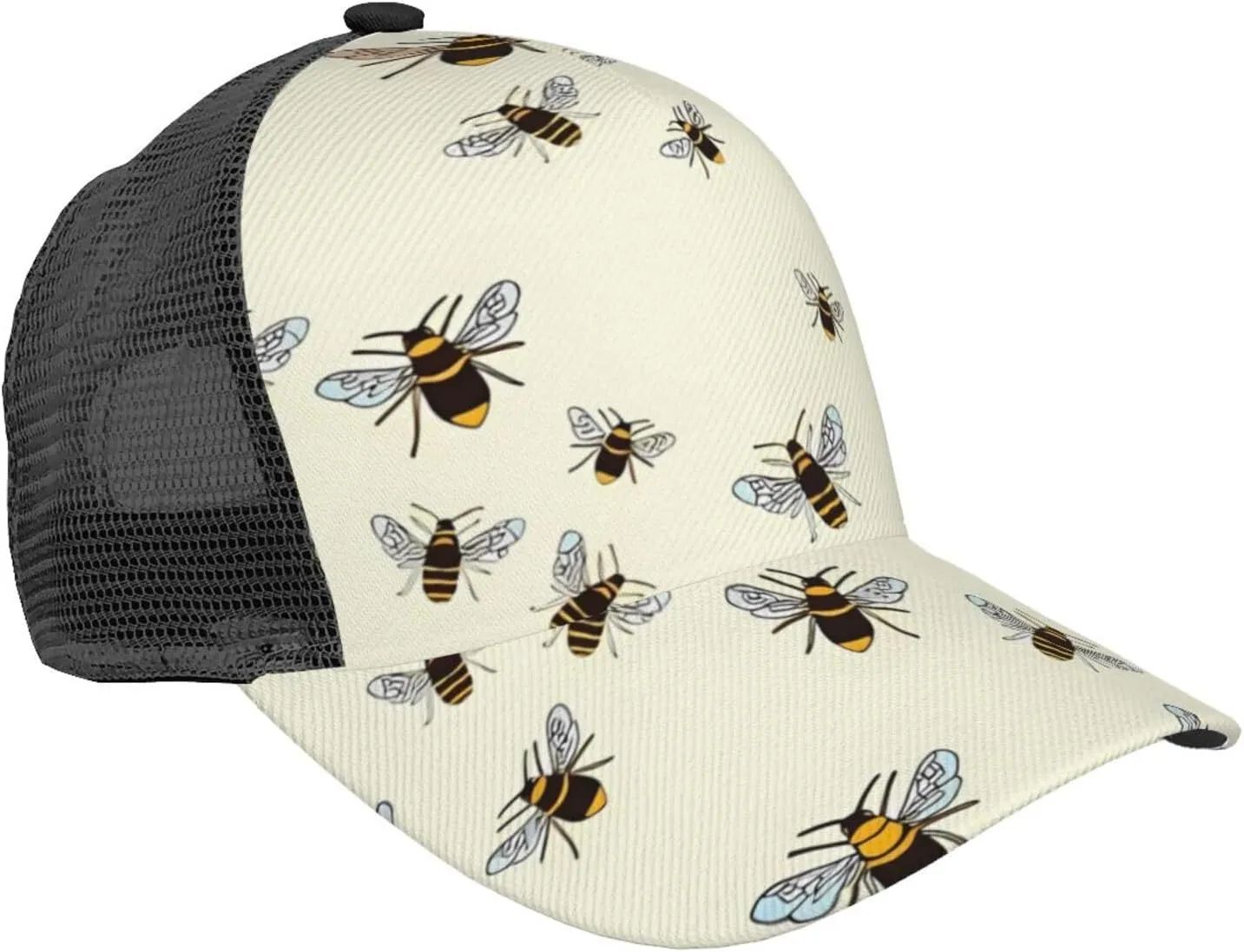 Cartoon Animal Baseball Cap Golf Dad Hat for Men and Women Adjustable Snapback Mesh-Back Outdoor Sport Trucker Hat