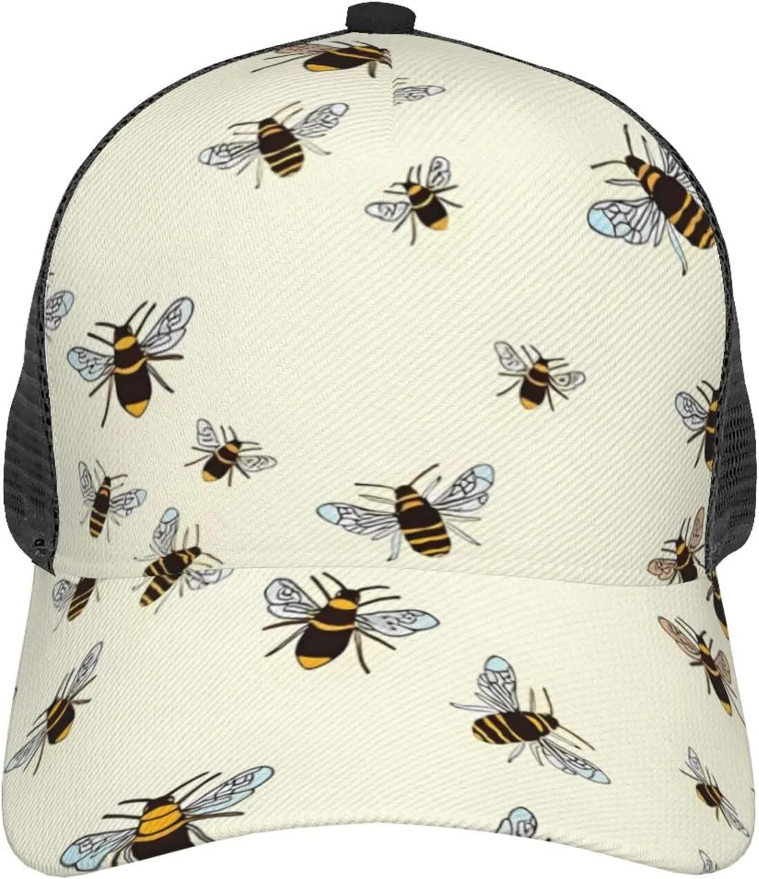 Cartoon Animal Baseball Cap Golf Dad Hat for Men and Women Adjustable Snapback Mesh-Back Outdoor Sport Trucker Hat