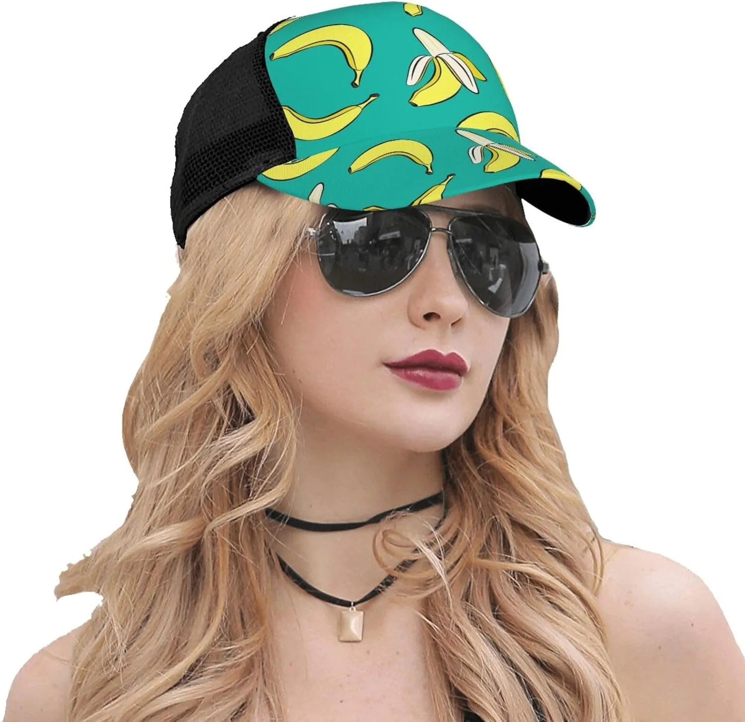 Cartoon Animal Baseball Cap Golf Dad Hat for Men and Women Adjustable Snapback Mesh-Back Outdoor Sport Trucker Hat