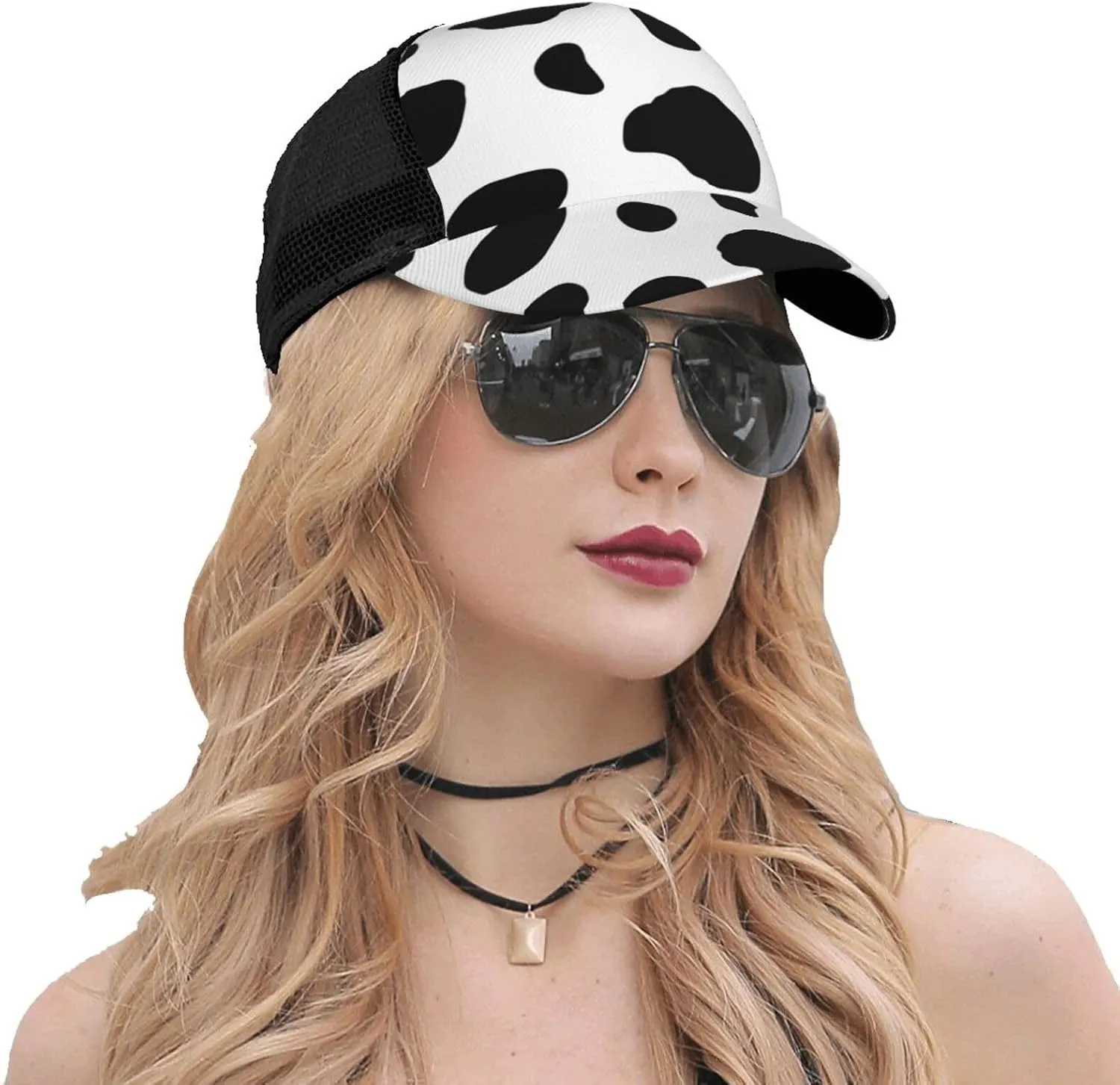 Cartoon Animal Baseball Cap Golf Dad Hat for Men and Women Adjustable Snapback Mesh-Back Outdoor Sport Trucker Hat