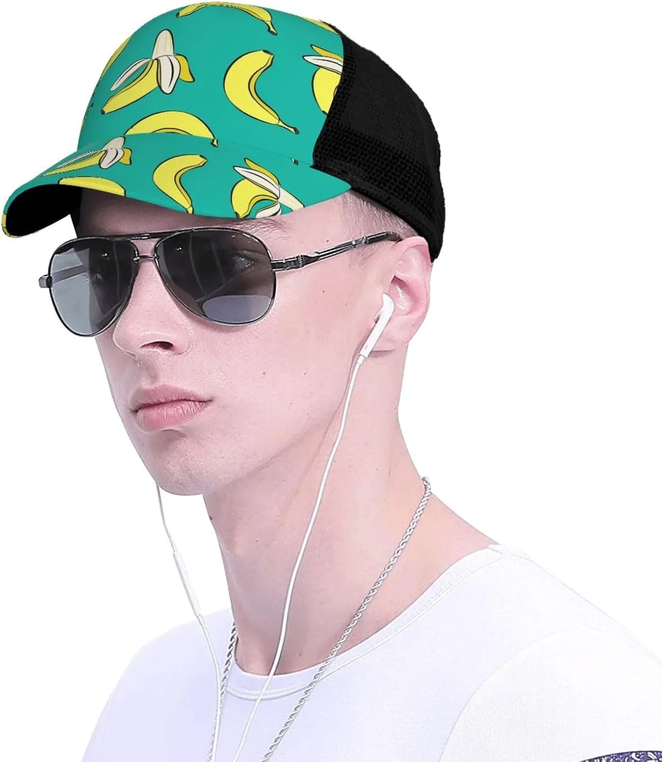 Cartoon Animal Baseball Cap Golf Dad Hat for Men and Women Adjustable Snapback Mesh-Back Outdoor Sport Trucker Hat