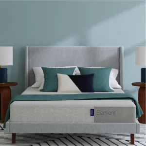 Casper Sleep Element Mattress, Full Size - Memory Foam   Support - 100-Night Trial - Medium Firm CertiPUR-US Mattress, Grey