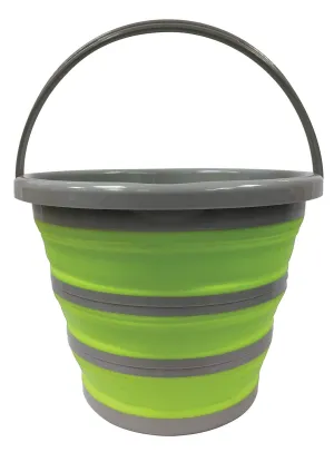 Centurion 1402 Deluxe Collapsible Bucket (Green, 2.65 Gal/10L)