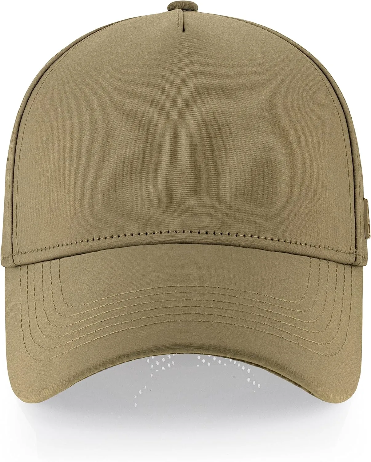 CHOK.LIDS Waterproof Ball Cap Cooling Mesh Running Baseball Cap Breathable Quick Dry Outdoor Sport Fitted Hat for Men Women