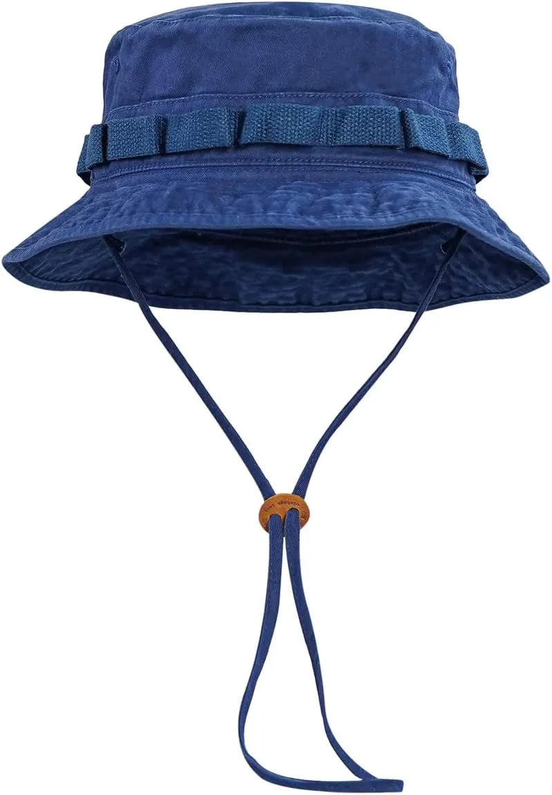 Clakllie Mesh Boonie Hat Military Tactical Hats Safari Sun Cap for Men Women Hunting Fishing Hats UV Protection Bucket Hat