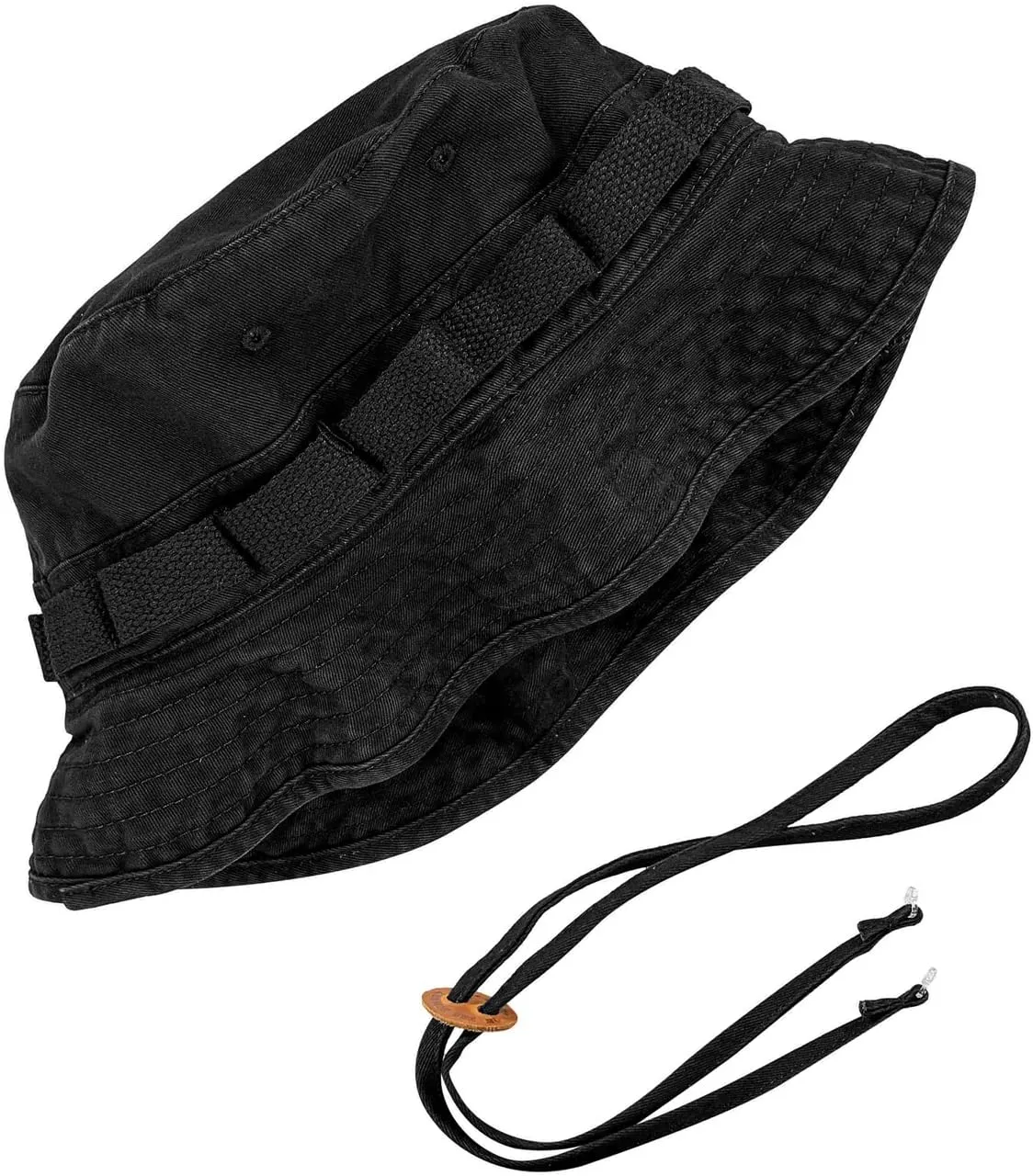 Clakllie Mesh Boonie Hat Military Tactical Hats Safari Sun Cap for Men Women Hunting Fishing Hats UV Protection Bucket Hat