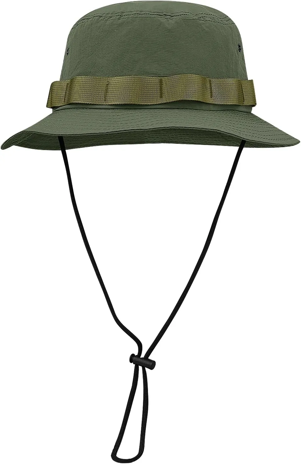 Clakllie Unisex Boonie Hat Bucket Hats with String Wide Brim Hiking Fishing Hat UV Sun Protection Safari Cap Jungle Caps