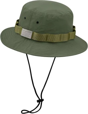 Clakllie Unisex Boonie Hat Bucket Hats with String Wide Brim Hiking Fishing Hat UV Sun Protection Safari Cap Jungle Caps