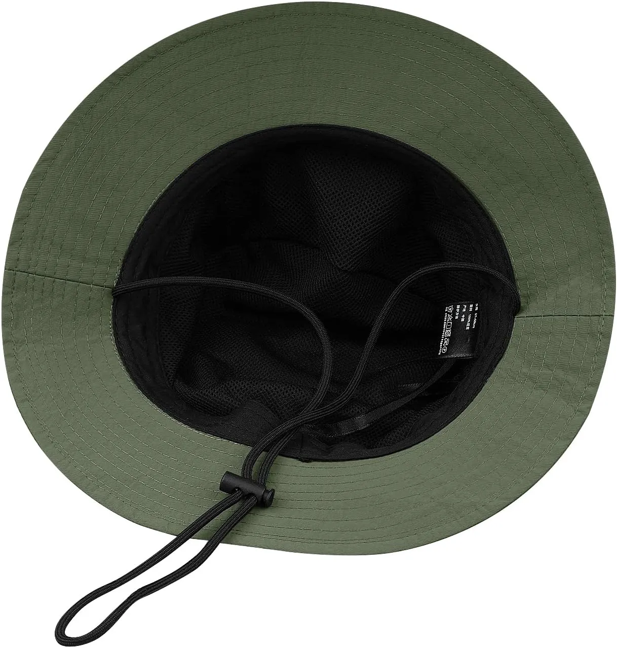 Clakllie Unisex Boonie Hat Bucket Hats with String Wide Brim Hiking Fishing Hat UV Sun Protection Safari Cap Jungle Caps