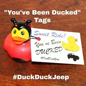 Classic Rectangle Tags (25 Pack) for #DuckDuckJeep