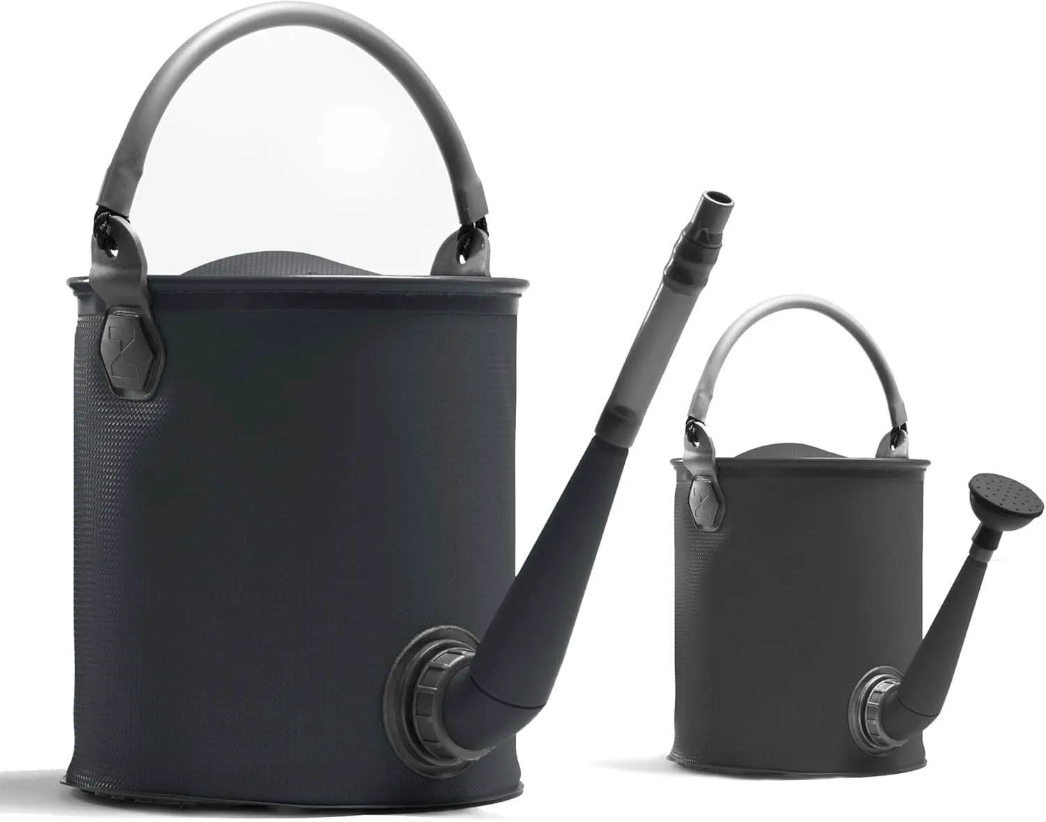 Colapz 1.5 Gallon Premium Collapsible Outdoor Watering Can - Convertible to 2 Gallon Collapsible Bucket - Top Up Water Tanks with Long Spout - BPA Free - Camping Essentials