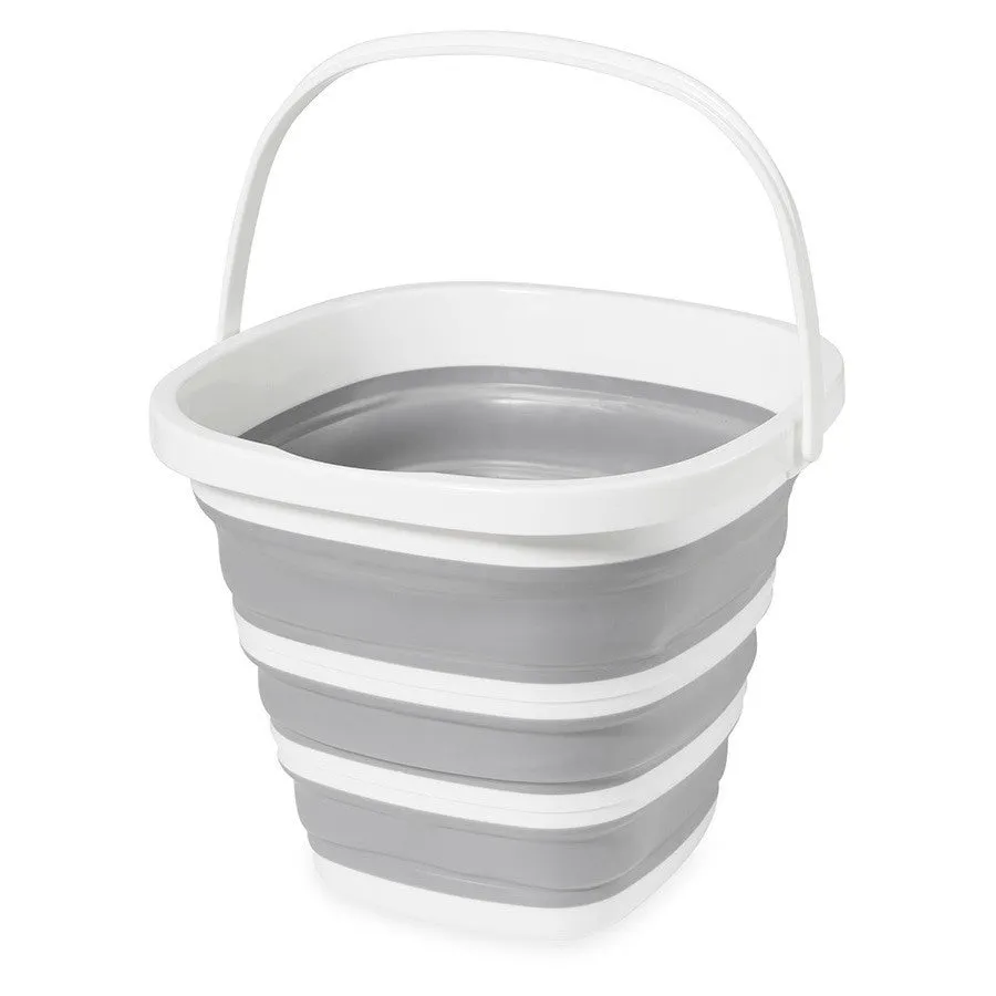 Collapse A Soak Bucket 10L / Easy Carrying / Maximizes Laundry Space