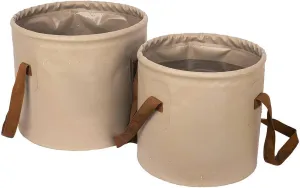 Collapsible Bucket Outdoor Travel Camping Waterproof Portable Easy Storage Multifunctional Water Holding Round Bucket Fishing Bucket