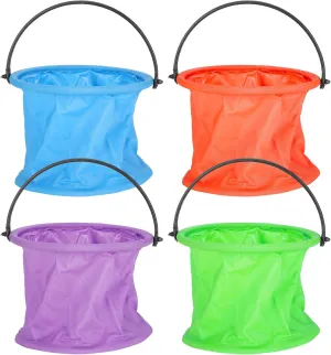 Collapsible Bucket, Portable Collapsible PVC Bucket for Painting Brush Washing and Drawing Supplies, Multi Color Options