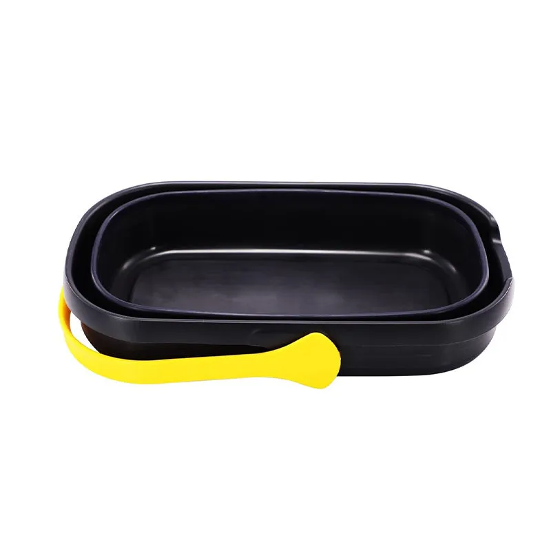 Collapsible Plastic Mop Washing Bucket Fit Sponge Mop Flat Mop Cotton Mop