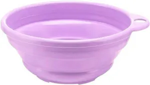 Collapsible wash Basin Plastic Portable Folding Wash Basin Collapsible Bucket/Dish Tub for Home Outdoor Camping Trip(Purple)