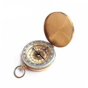 Compass, Camping Compass Metal, Pocket Compass, Waterproof Portable Kids Compass