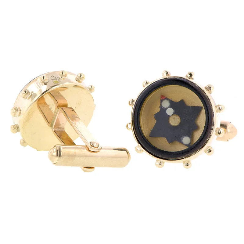 Compass Cufflinks- Heirloom by Doyle & Doyle