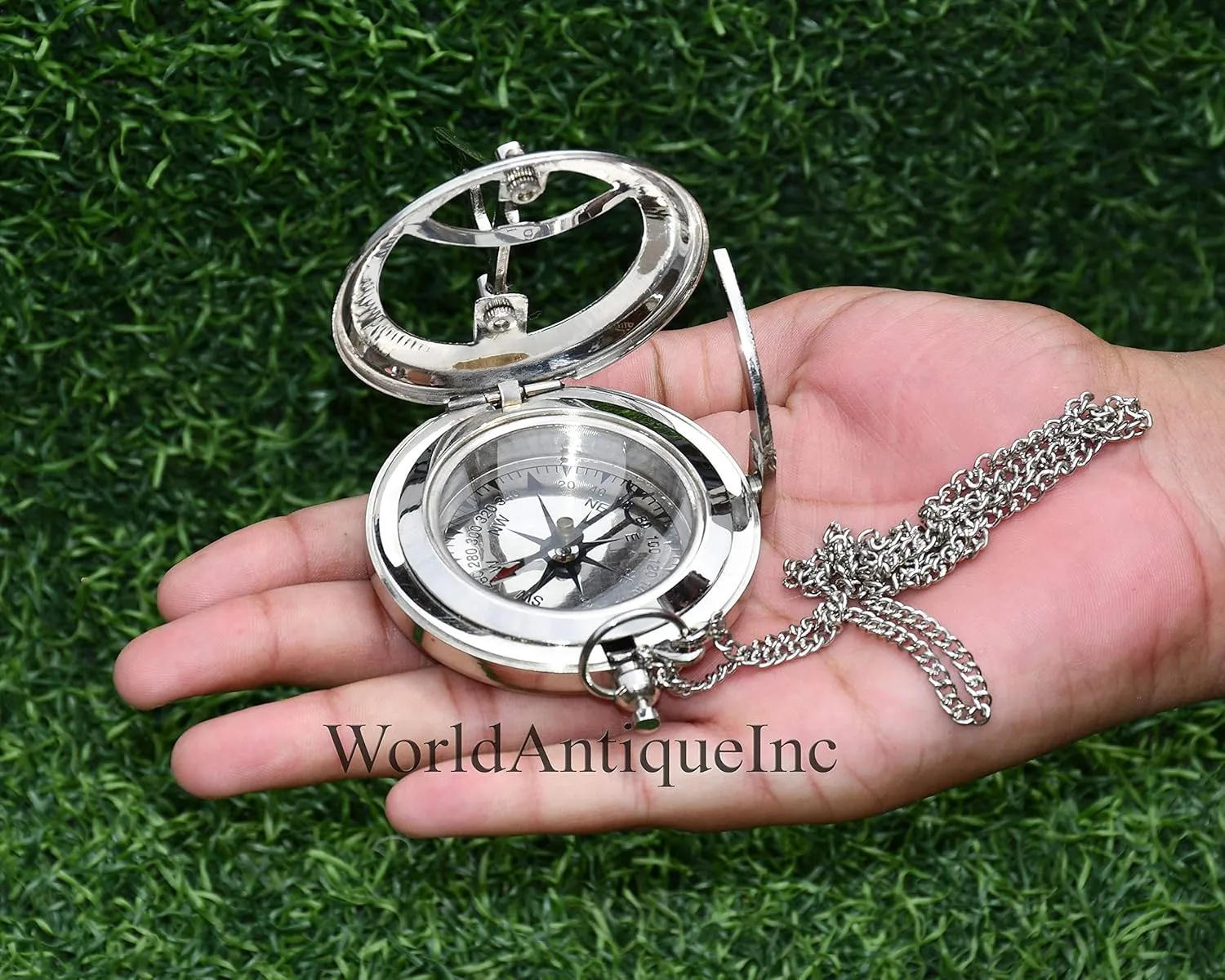 Compass, Engraved Compass, Custom Compass, Wedding Gift, Christmas, Baptism, Graduation, boy Scouts, Sundial, Nautical, Anniversary, Fathers Day