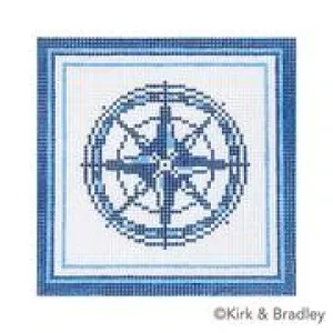 Compass in Blue