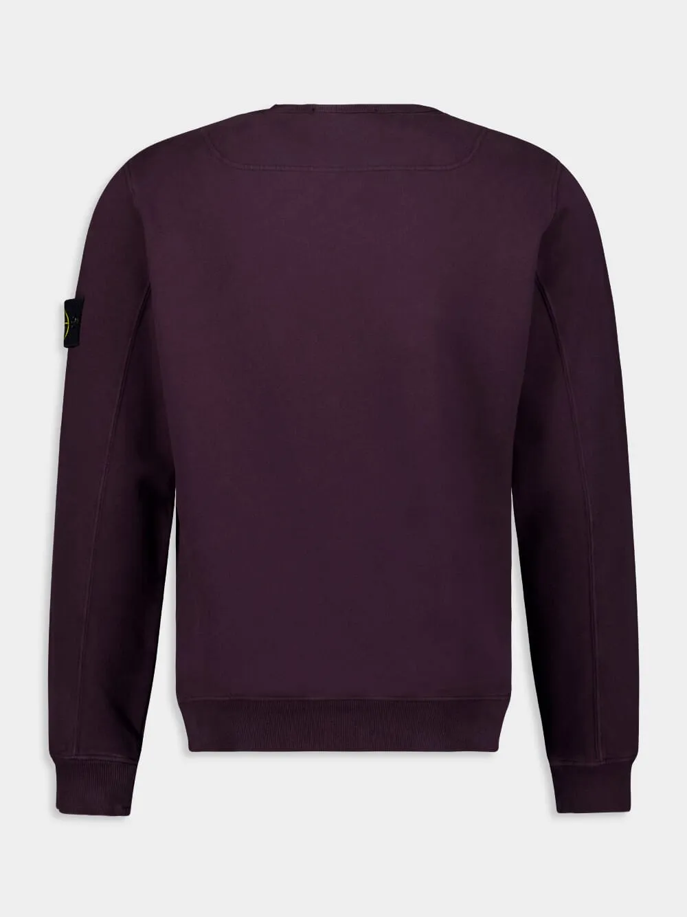 Compass-Patch Cotton Sweatshirt