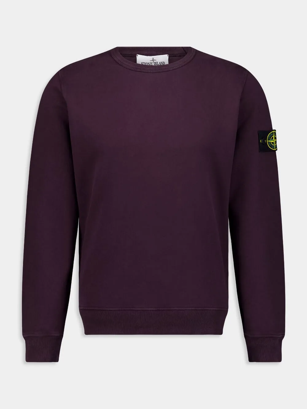 Compass-Patch Cotton Sweatshirt