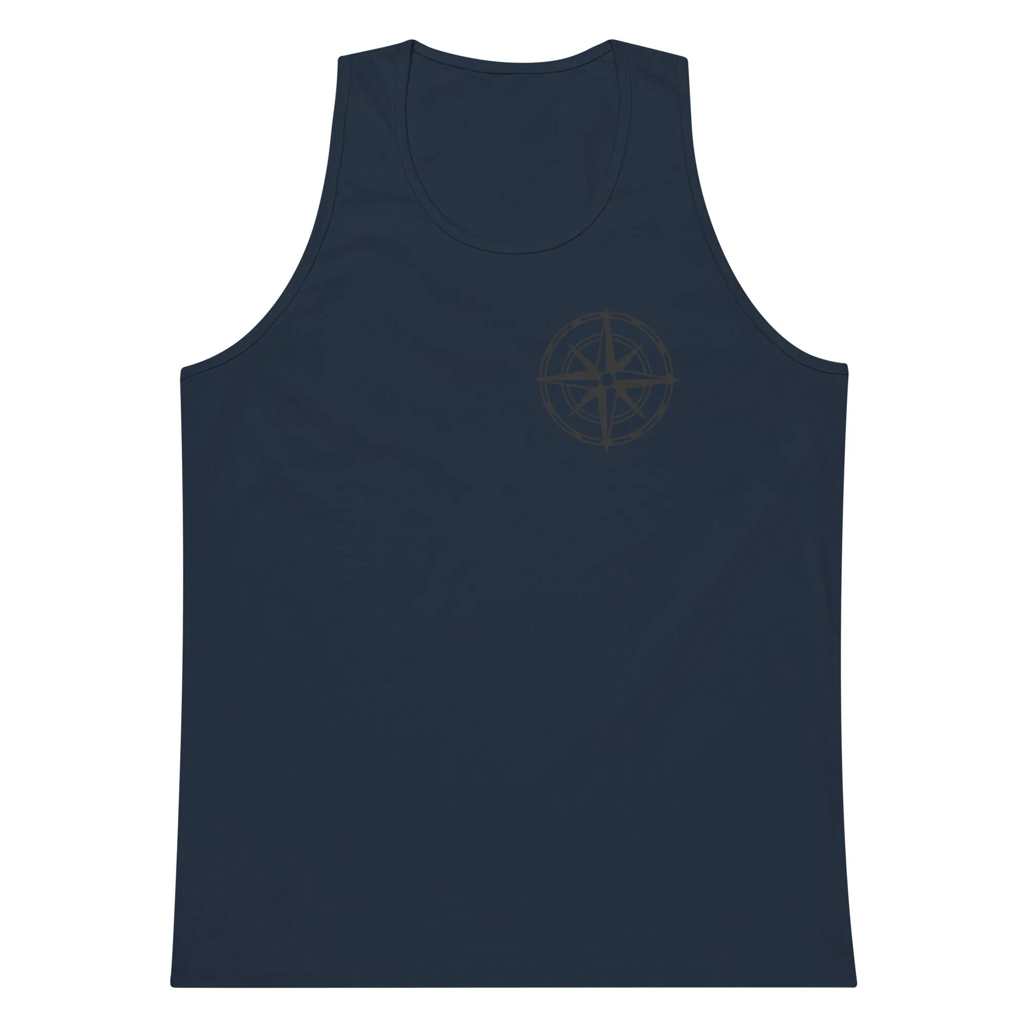 Compass Premium Tank Top (Dark)