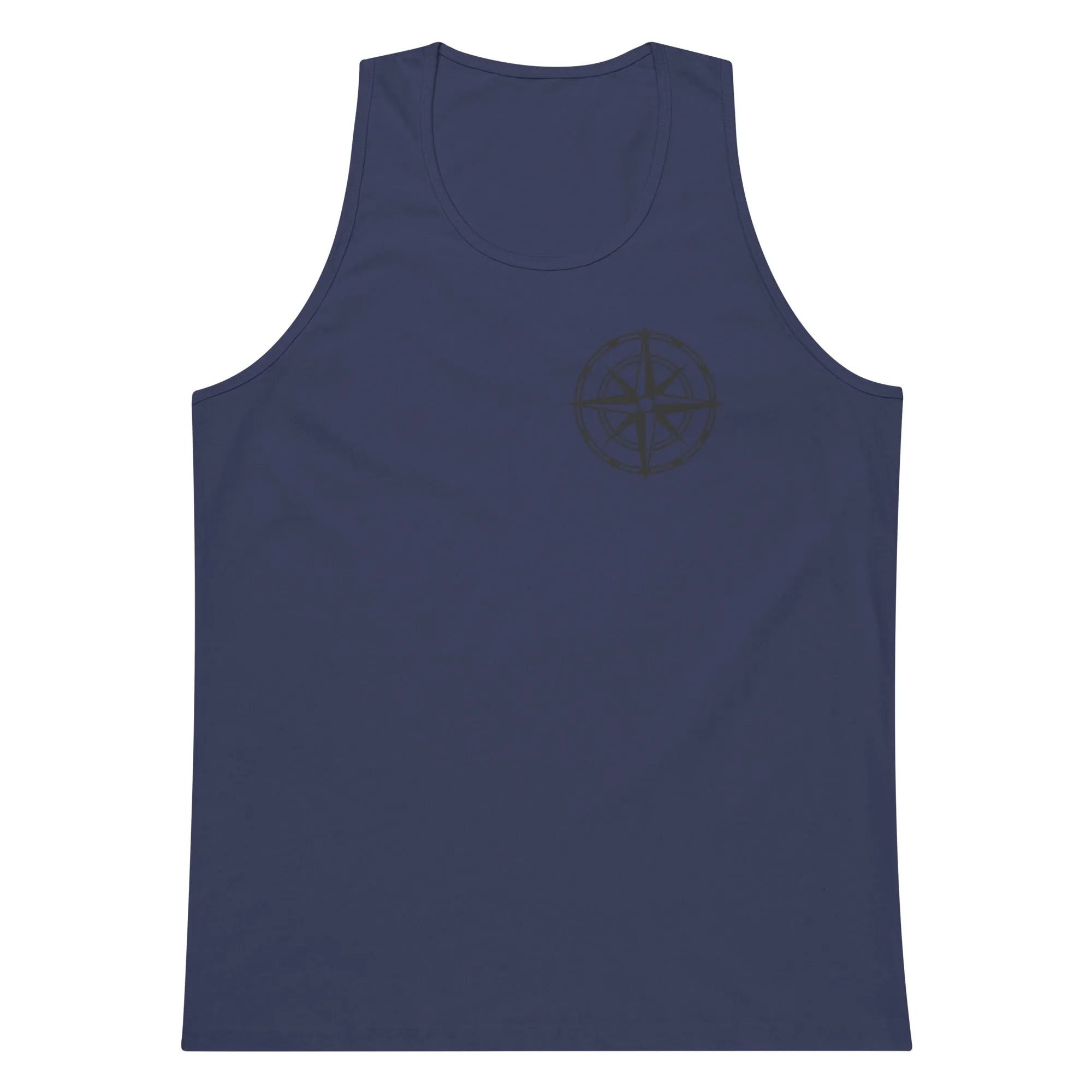 Compass Premium Tank Top (Dark)