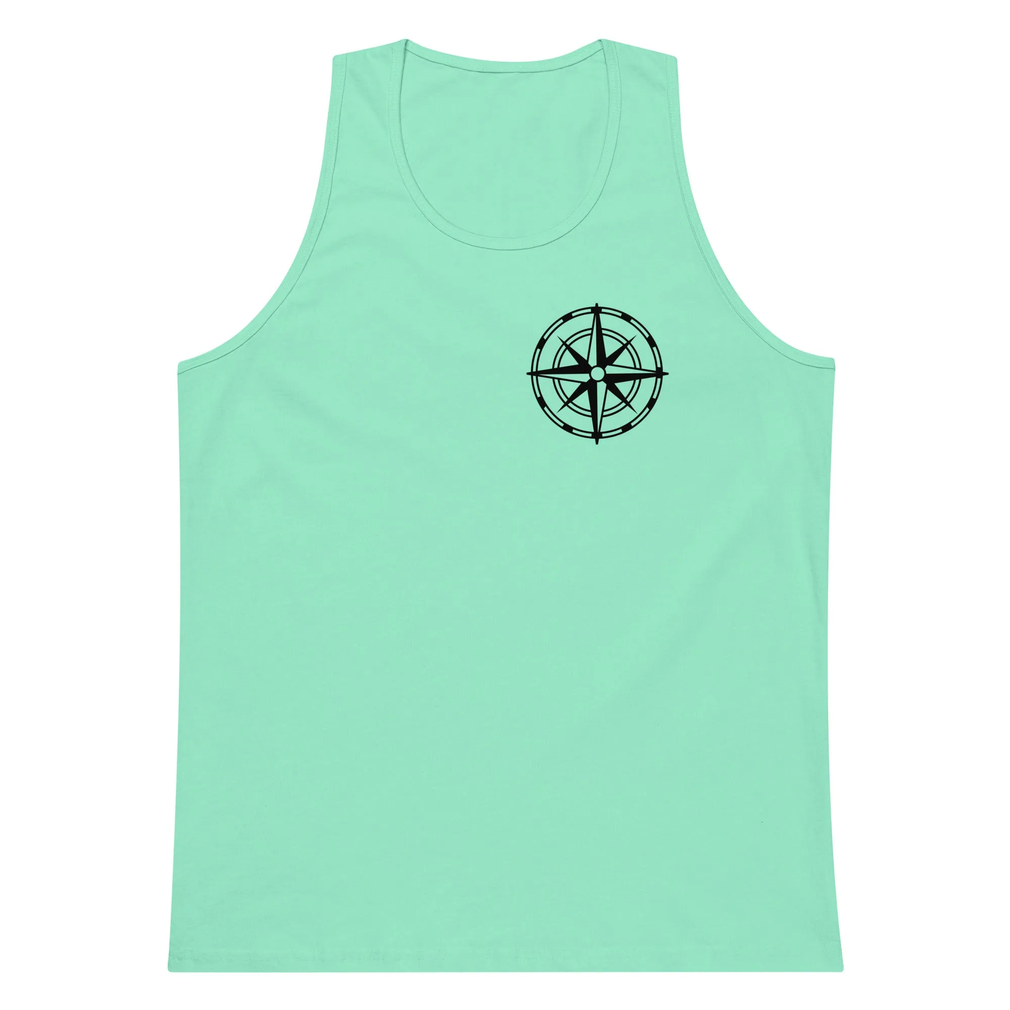 Compass Premium Tank Top (Dark)