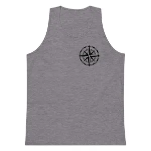 Compass Premium Tank Top (Dark)