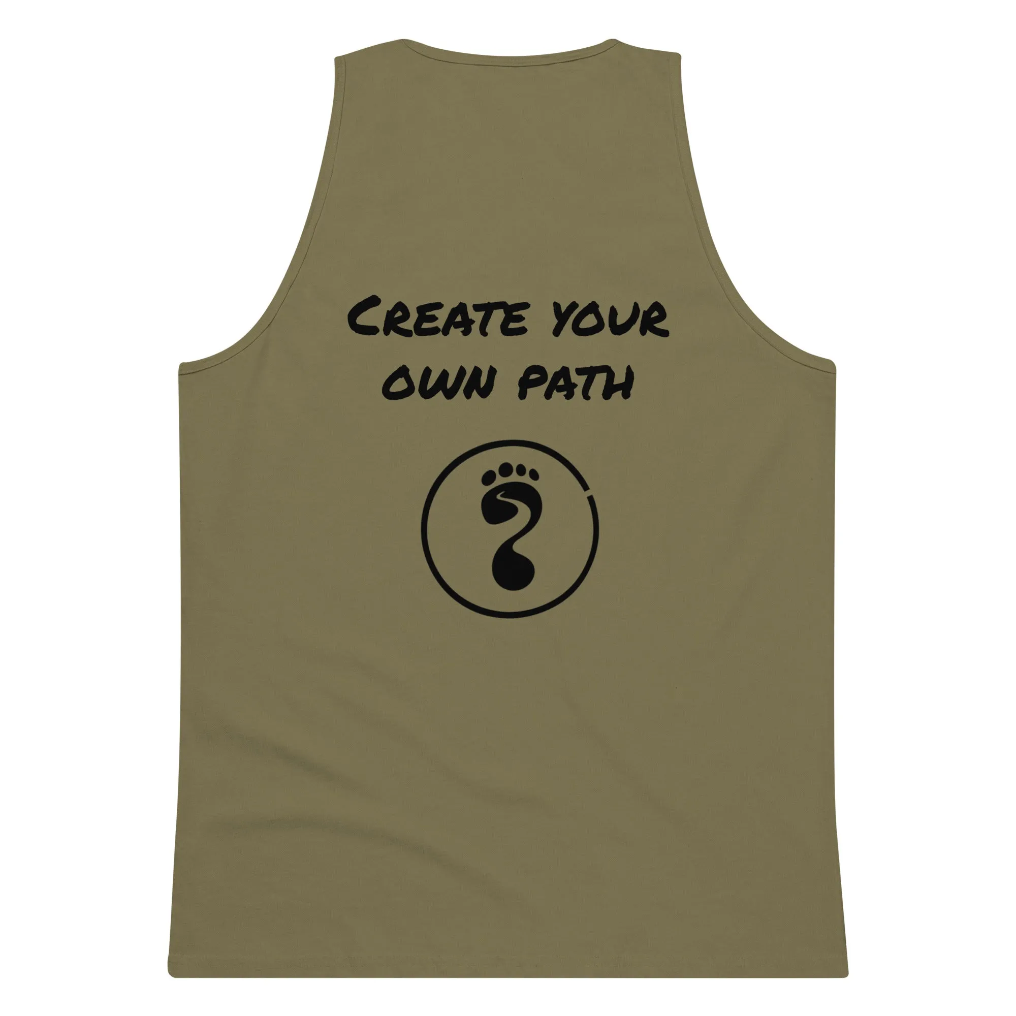 Compass Premium Tank Top (Dark)