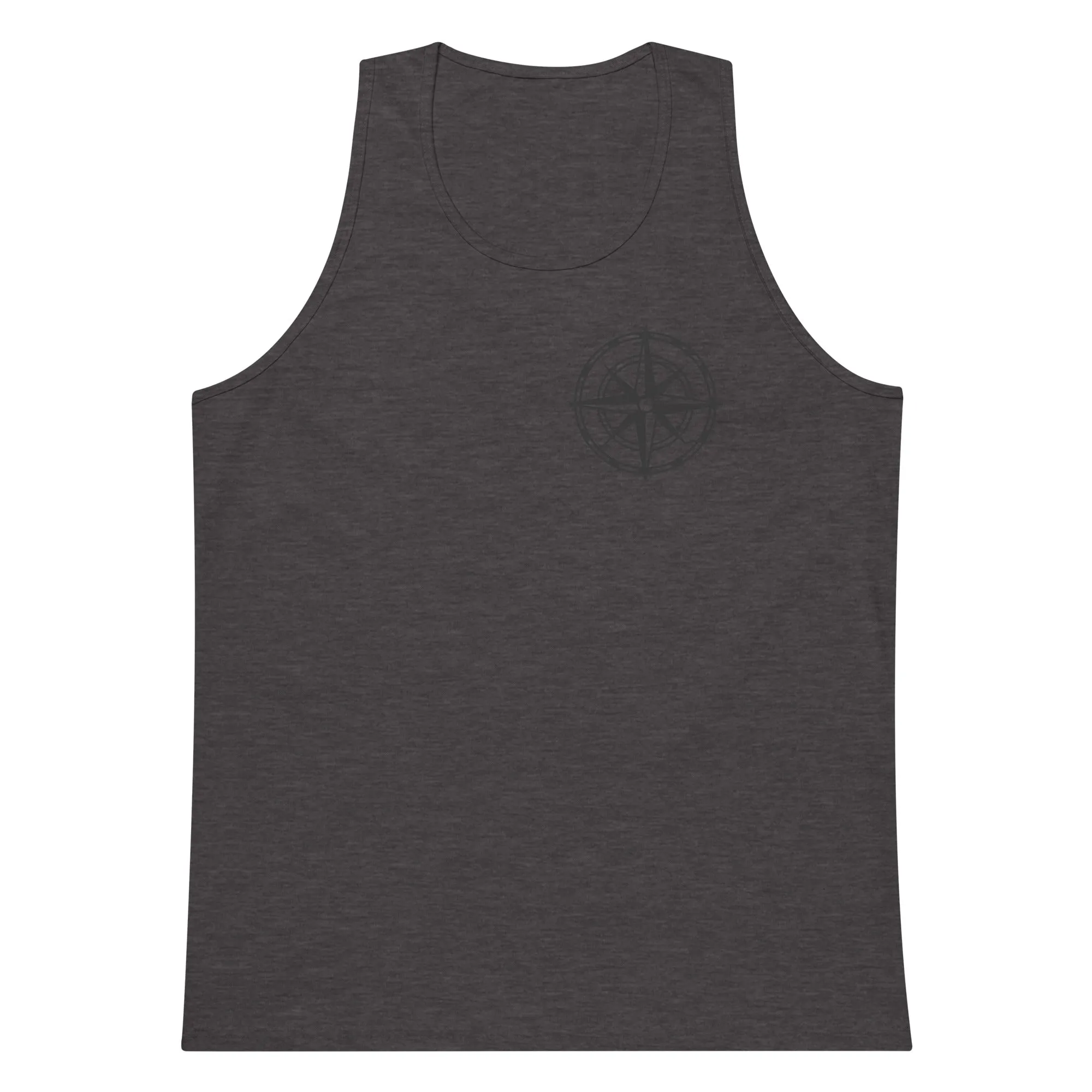 Compass Premium Tank Top (Dark)