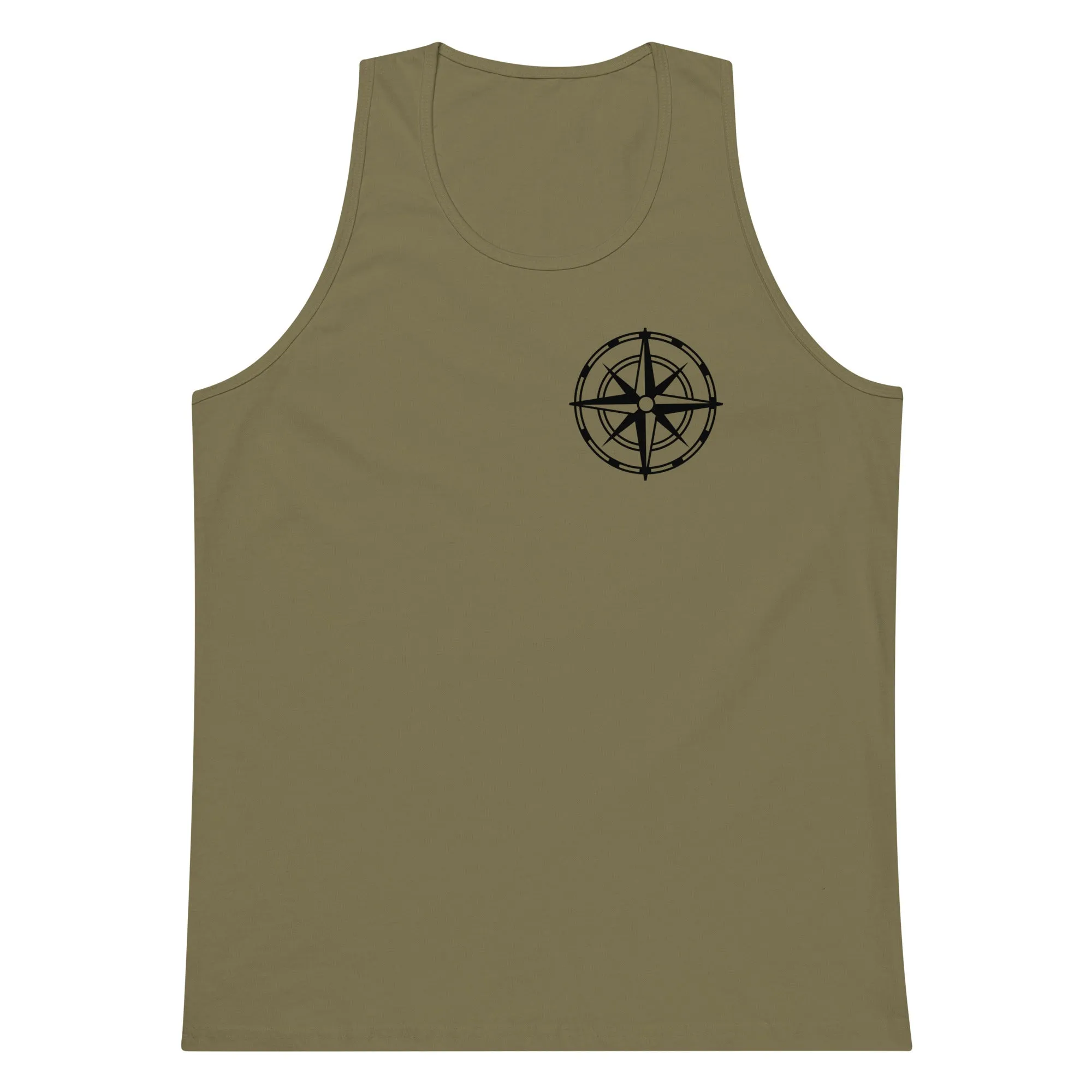 Compass Premium Tank Top (Dark)