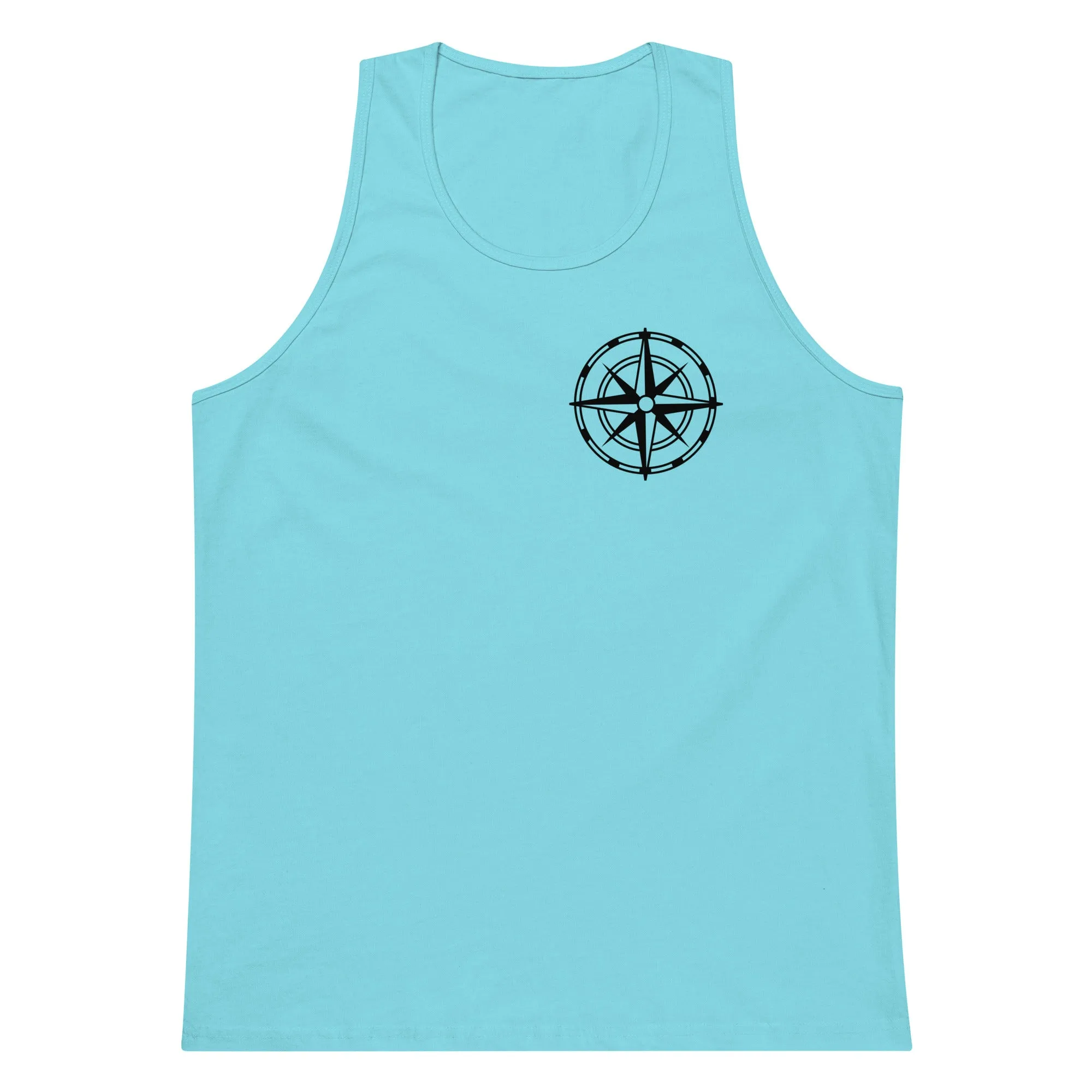 Compass Premium Tank Top (Dark)